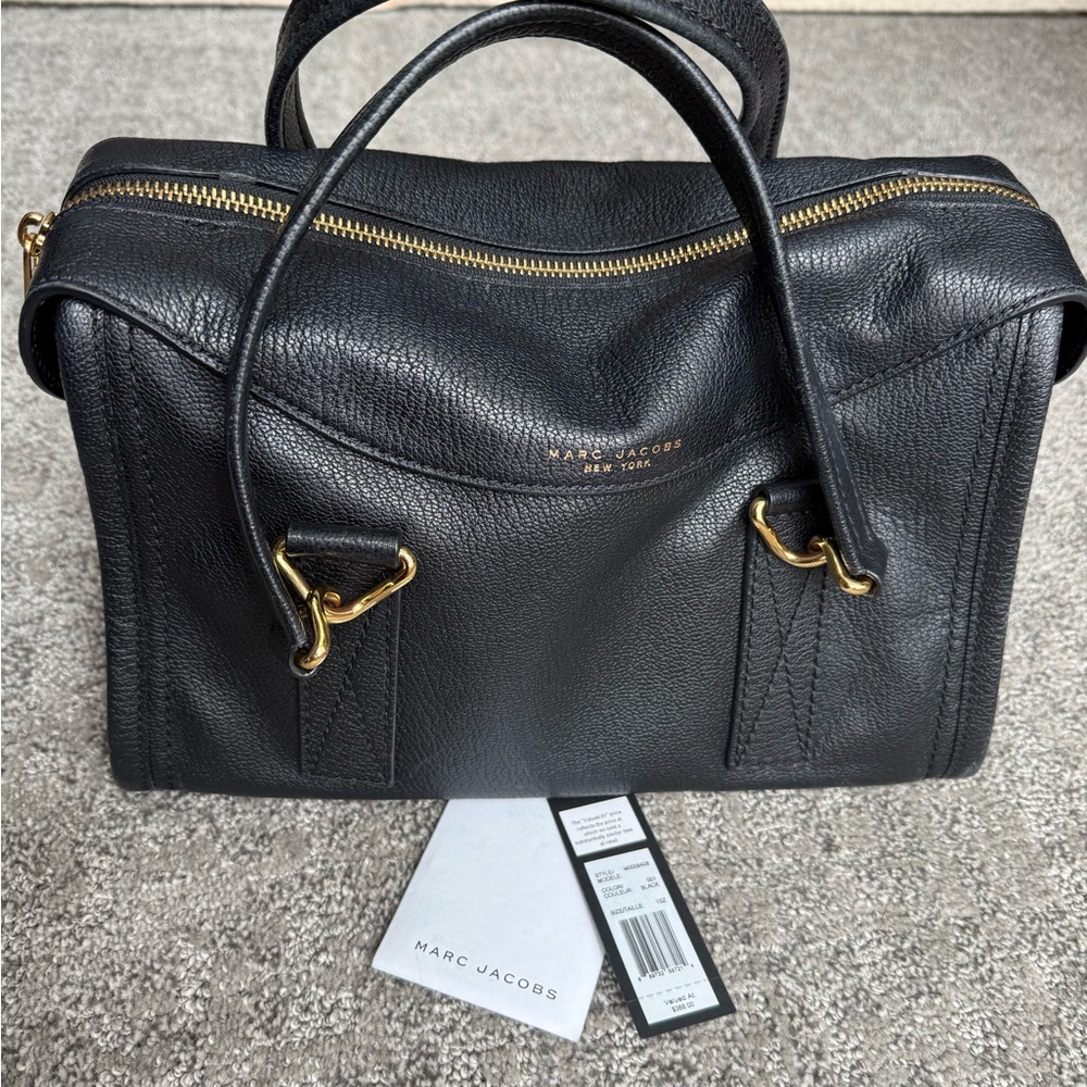 Marc Jacobs Wellington Leather Satchel Handbag